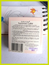 ✤ ➷ ➜ ✪ Orange Blush Summer CAKE KOKURYO FOUNDATION (ORIGINAL) 25g Make-up powder kukuryo make up k