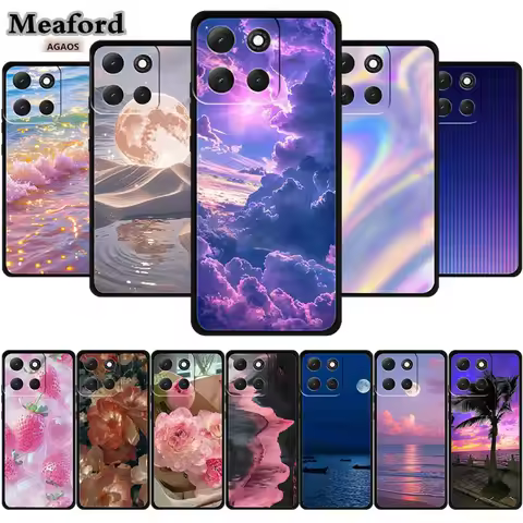 Case For Moto G57 G67 Power Soft Silicone Phone Cover Funda Motorola G 57 67 Power Black TPU Protect