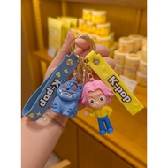 Cartoon Male Group Keychain Witch Group Cute Car Doll Pendant Schoolbag Couple Keychain Pendant Gift