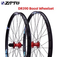ZTTO MTB DR390 Boost Tubeless Wheelset AM Enduro 148 Boost Hub 141 QR Ratchet 36T 29 27.5 35mm Wide 