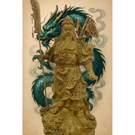 Guan Yu. Kwan Gong . 关于。 Statue. Fengshui . Home Decor