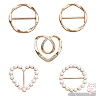 ELEGA 5Pcs Garment Fasteners Clip Adjustable Clothing Waist Cincher Buckles for Women