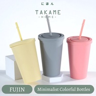 TERMOS |Takame|Fujin Thermos Drink Straws Colorful Bottle Coffee Straws Tea Pastel Color Bottle Straw Minimalist Drinking Water Tumbler Straws Infused Water Aesthetic Water Bottles Aesthetic Starbucks Coffee Cups Aesthetic