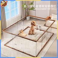 Transparent Dog Fence Pet Fence Indoor Balcony Detachable