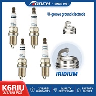2-8PCS Iridium Candles  K6RIU Replace for Mitsubishi 1822A157 7700500155 BKR6ES BKR6E 101000063AA Li