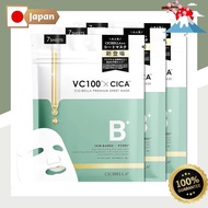 Shiseido CICA Daily Mask, Face Mask, Face Pack, Sheet Mask, Moisturizing, Sensitive Skin, Pore Care, Pack, Vitamin Derivative, 21 Sheets