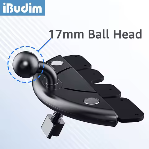 Universal Car CD Slot Phone Mount Accessories 17mm Ball Head for Car Mobile Phone Holder Stand Car C