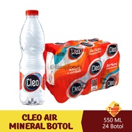 Ready Cleo Air Murni 550 ml 1 pack isi 24 botol