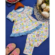 Doll Pyjamas | Kids Ruffles Short Sleeve Pyjamas | Gymboree Pyjamas | Girl Pyjamas | Kids Pyjamas