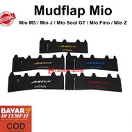 Mudflap Mio M3 Z Soul GT Fino S Mud Flap Penahan Lumpur Yamaha Variasi