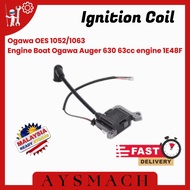 Ogawa OES1052 / 1063 Engine Boat Ogawa Auger 630 63cc engine 1E48F Coil Api Ignition Coil Plug Coil