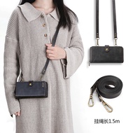 C rossbodyสายที่ถอดออกได้กระเป๋าสตางค์แบบมีซิปช่องเสียบการ์ดกระเป๋าเป้สะพายหลังกรณีโทรศัพท์หนังสำหรั