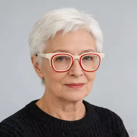 Women's Spectacle Eyeglasses Frame for Man Clear Lens Brand Designer Female Hand Made Acetate Frame