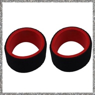 2Pcs RC Car Transmitter Handwheel Foam Hand Wheel Sponge Sleeve for Futaba 3Pv 4Pls 4Pv 4Px R 7Px Pr