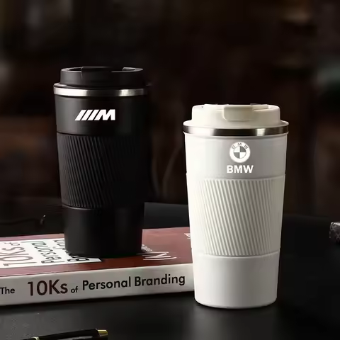 Car Thermos Water Cups For BMW E90 E36 E60 X1 F10 F22 F21 E46 E39 E30 F20 E87 E92 X5 E34 M Sport Cof