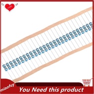 [OnLive] 100Pcs Resistor Kit,1 / 4W Resistor 0.25W Resistor Metal Film for DIY and Experiments (4.7K