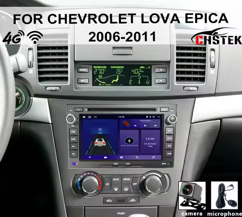 Car Head Unit For Chevrolet Epica Lova Aveo Captiva Gentra 2006-2011 Android Bluetooth Navigation GP