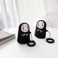 AirPods case-Pro-Gen1 2 Faceless Ghost (i9s i11 i12) Kaonashi Silicone