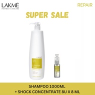 K.Therapy Repair Bundle – Shampoo 1000ml + Shock Concentrate 8U X 8ml