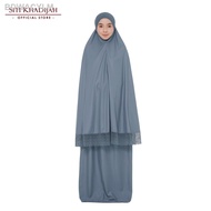 【NEW stock】✐☸Siti Khadijah Telekung Modish Lian Li in Ash Blue