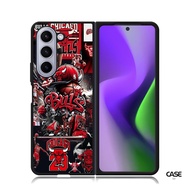 Phone Case Samsung Z Fold 7 6 5 4 3 Durable Plastic Hardcase Custom BASKETBALL Bulls