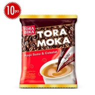 Torabika mocha pack 10pcs x 28gram Toramoka sachet/ Torabika mocha pack Instant Coffee 3-in-1 Coffee