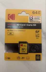 柯達 Kodak  SD Card 記憶卡 64GB