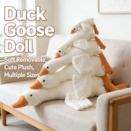 Pillow Goose Duck Big Removable White Soft 50/130/160/90CM Doll