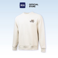 HLA Teddy Bear Emboridery Long Sleeve Sweater Men - HNZWJ3J257HR7