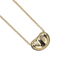 Tiffany & Co.) Bean 項鍊，18K 黃金，約 4.12 克，女士款 [二手]