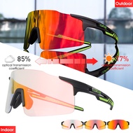 Photochromic Cycling Sunglasses UV400 Cycling Glasses Outdoor Bike Eyewear MTB Hiking Sports Riding 