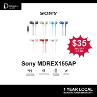 SONY MDR-EX155AP IN-EAR HEADPHONE WITH MIC