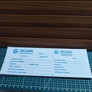 Gcash Transaction slip 50 Pages
