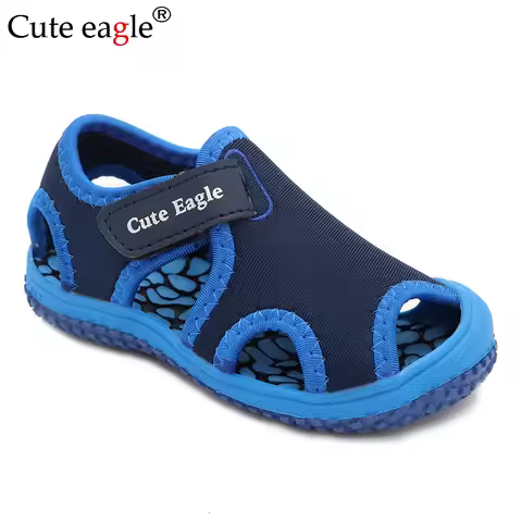 Cute eagle Summer Elegant girls shoes Toddler Kids Sandals Comfort flats Pedicure Non-slip Baotou Ch