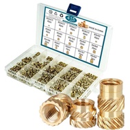 415pcs Soil Eight Inlaid Hot Melt Nut Set M2M3-M6 Double Twill Soil Eight Injection Molding Hot Melt