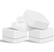 Wholesale Glass container for wax whole white jar  dab shatter 5ml. Child lock jar