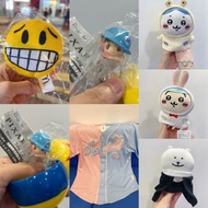 🟨 睇內文、回覆有上限，pm你不回覆黑名單🟨 ［原價$75美金］歐美迪士尼灰姑娘拼色棒球衫 one piece 外套 。《落雨也不怕》雨衣系列 chiikawa兔兔公仔  雨衣八字貓公仔 雨衣小八貓公