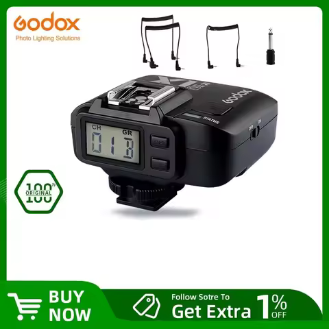 Godox X1R-C X1R-N X1R-S TTL 2.4G Wireless Flash Trigger Receiver for X1T-C/N/S Trigger for Canon Nik