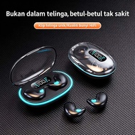 TWS Wireless Bluetooth Earbud Touch Control ENC Noise Reduction Waterproof Long Battery Earphone