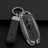 Zinc Alloy Car Remote Key Full Cover Case Fob For Infiniti Q50 Q60 Q70 QX50 QX60 QX70 G25 EX FX FX25