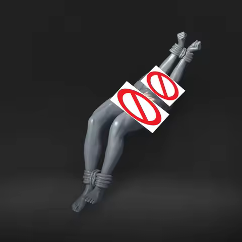 120mm, 100mm, 75mm, 50mm, Action Character World 3D Printing, NSFW, Miniature Resin Model, Unassembl