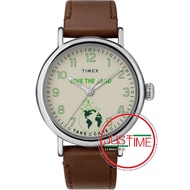 TIMEX TW2V32800 Timex Standard x Peanuts Take Care 40mm Leather Strap Watch