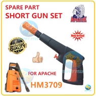 SPARE PART APACHE HM4613 WATERJET TURBO SPRAY GUN NOZZLE SHORT GUN SET HIGH PRESSURE WASHER HM3709 H