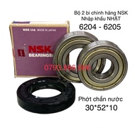 Bộ bi phớt máy giặt Electrolux 10741 10742 10751 12732 12853 12853S chính hãng NSK