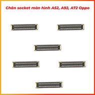 Display socket pin on main A52, A92, A72,A32,A53,A53s,A33,C17i