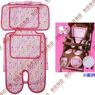 Sanrio Hello Kitty 手推車 嬰兒車 BB車 坐墊 座墊 手推車墊 嬰兒車墊 BB車墊 餐椅墊 可放 保冷包 ( 已附,2個 )