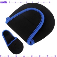 WATTLE 3PCS Fly Reel Protective , 12*11.5cm Neoprene Fly Fishing Reel Cover, Portable Black Lightwei