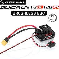 Hobbywing quicrun 10BL120 IP67 120A G2กันน้ำตัวควบคุมความเร็วปลั๊ก XT60 ESC ไร้แปรงถ่าน2-4S Lipo สำหรับของเล่น1/10 1/2/12 mobil RC