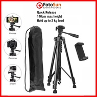 Tripod TR3366 140cm basic tripod for phone, camera