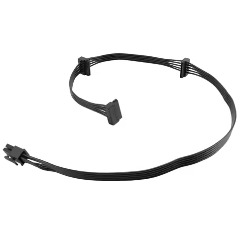 Pcie 6Pin Male To 3 SATA Power Supply Cable For Seasonic Focus Plus Platinum FOCUS+ Series 850PX 750